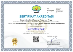 Sertifikat Akreditasi IKOR